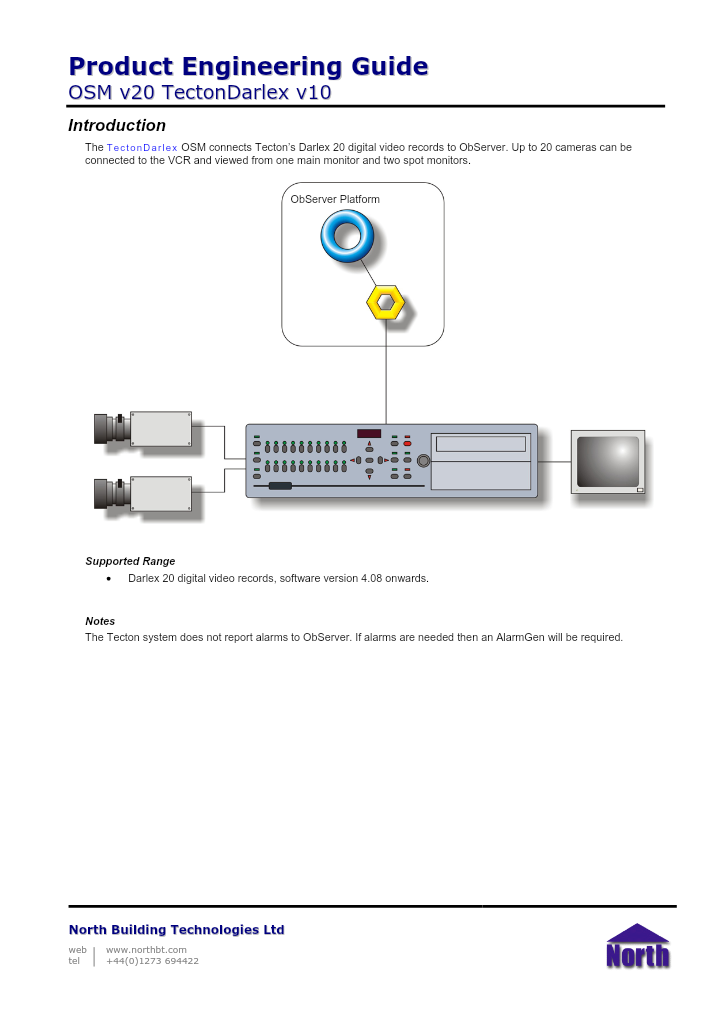 Preview thumbnail of page 1 of the TectonDarlex Engineering Guide PDF document.